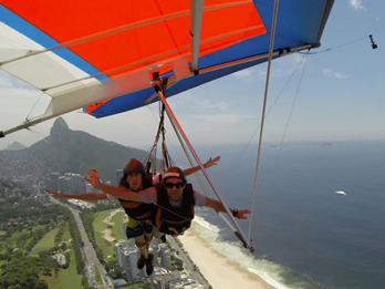 Passeios no Rio de Janeiro - Voo de Asa Delta no Rio de Janeiro
