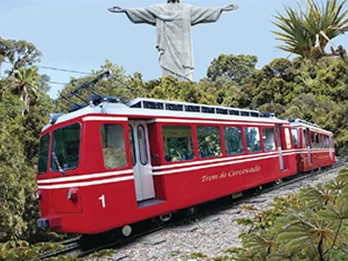 Passeio pelo Rio de Janeiro com Trem ao Cristo Redentor